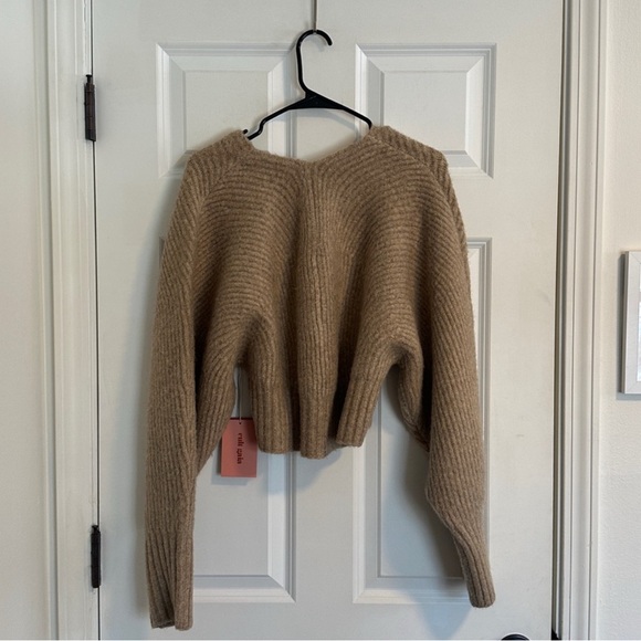 NWT Cult Gaia Casella Cardigan in Champagne Size L - Picture 12 of 15